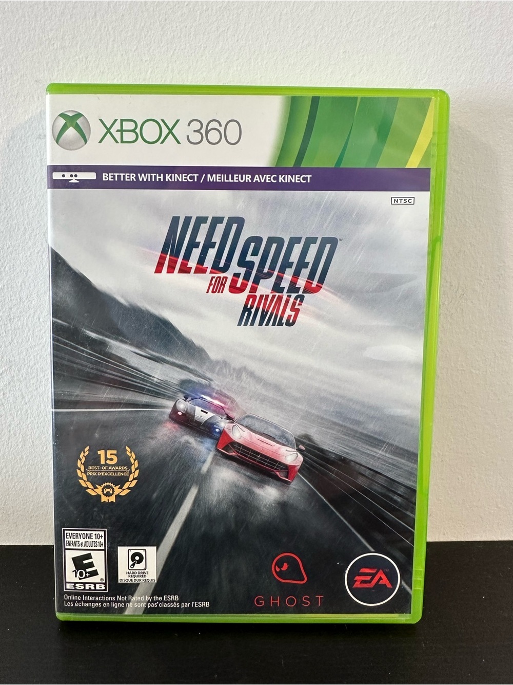 Microsoft Xbox 360 Need for Speed Rivals Game